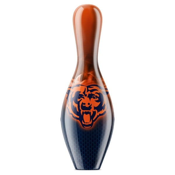OnTheBall Chicago Bears On Fire bowling pin