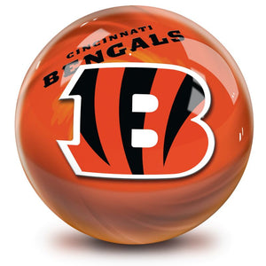 NFL Cincinnati Bengals Helmet Bowling Ball Back