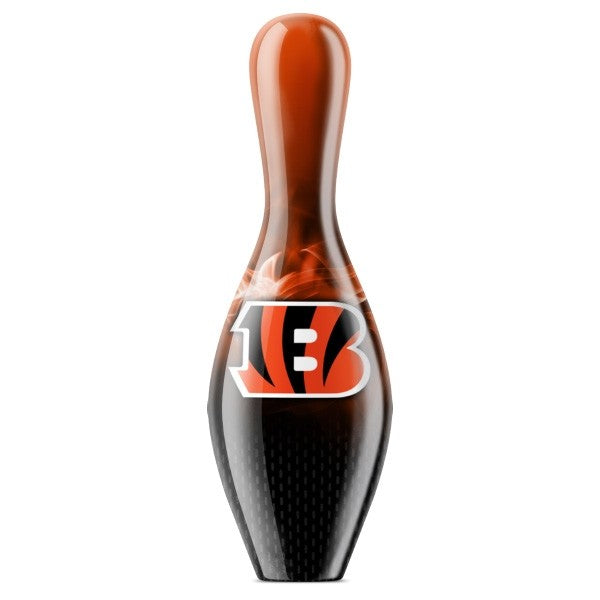 OnTheBall Cincinnati Bengals On Fire bowling pin