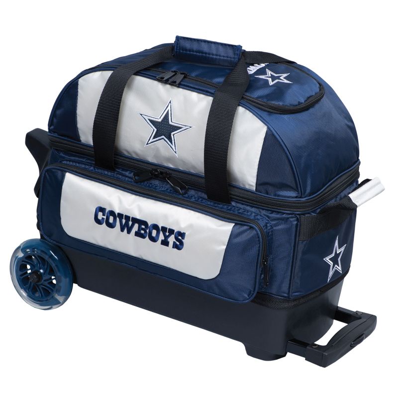 NFL 2 Ball Roller Bowling Bag Dallas Cowboys