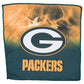 On Fire Dye Sub Towel Green Bay Packers