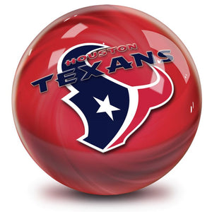 NFL Houston Texans Helmet Bowling Ball Back