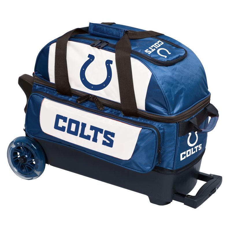 NFL 2 Ball Roller Bowling Bag Indianapolis Colts