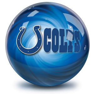 NFL Indianapolis Colts Helmet Bowling Ball Back