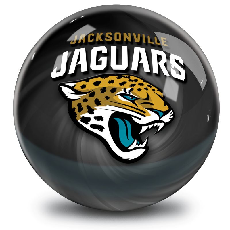 NFL Jacksonville Jaguars Helmet Bowling Ball Back