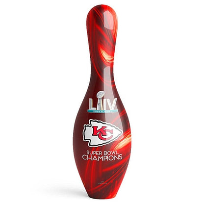OnTheBall 2019 Super Bowl Champs Kansas City Chiefs Bowling Pin Red