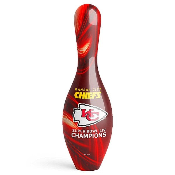 2019 Super Bowl Champs Kansas City Chiefs Bowling Pin Red Back