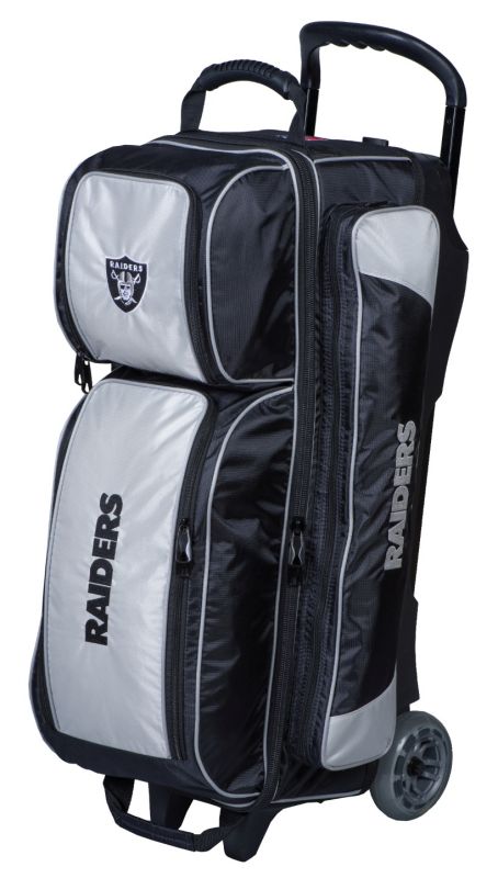 NFL 3 Ball Roller Bowling Bag  Las Vegas Raiders