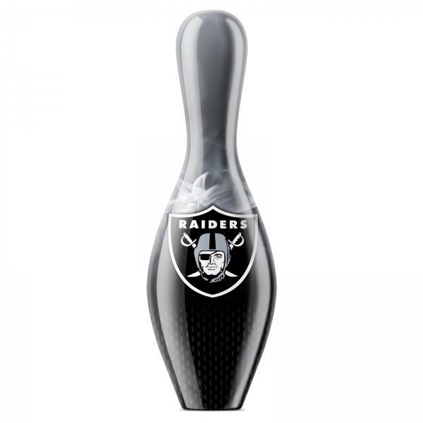 OnTheBall Las Vegas Raiders On Fire bowling pin