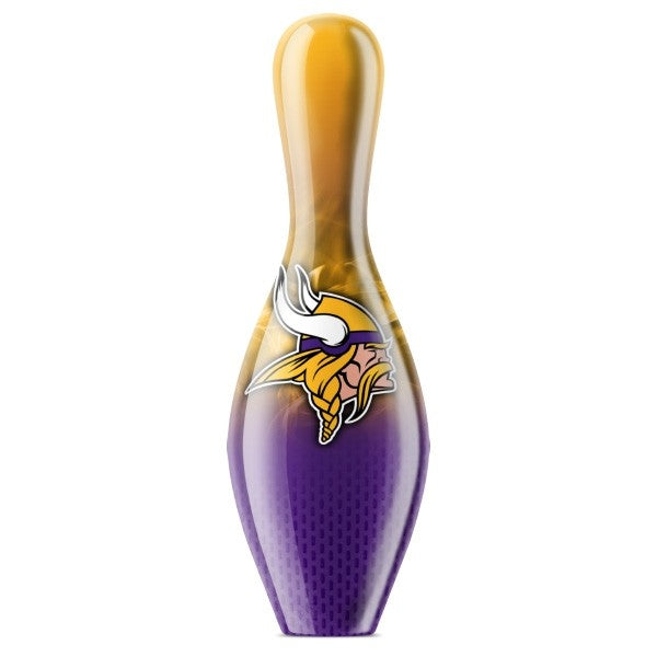 OnTheBall Minnesota Vikings On Fire bowling pin