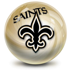 NFL New Orleans Saints Helmet Bowling Ball Back