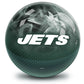 NFL New York Jets On Fire Bowling Ball Back