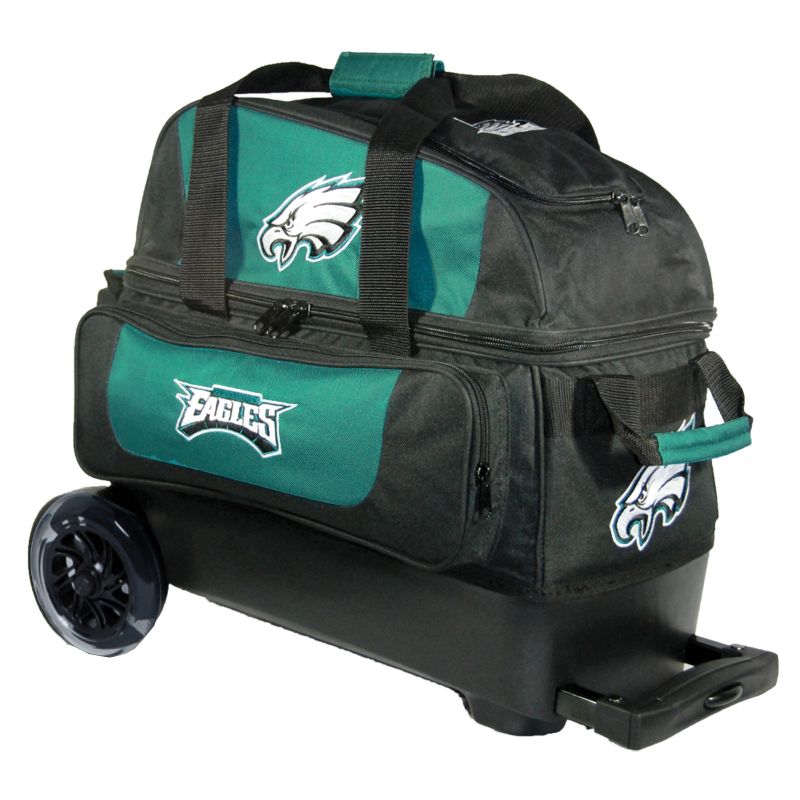 NFL 2 Ball Roller Bowling Bag Philadelphia Eagles