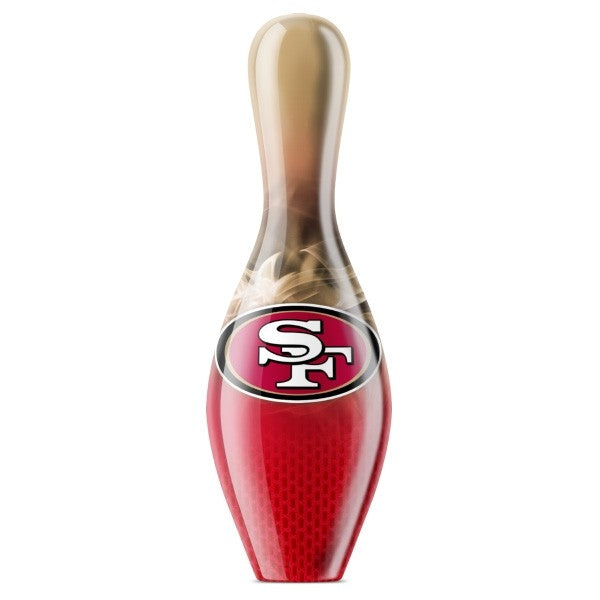 OnTheBall San Francisco 49ers On Fire bowling pin