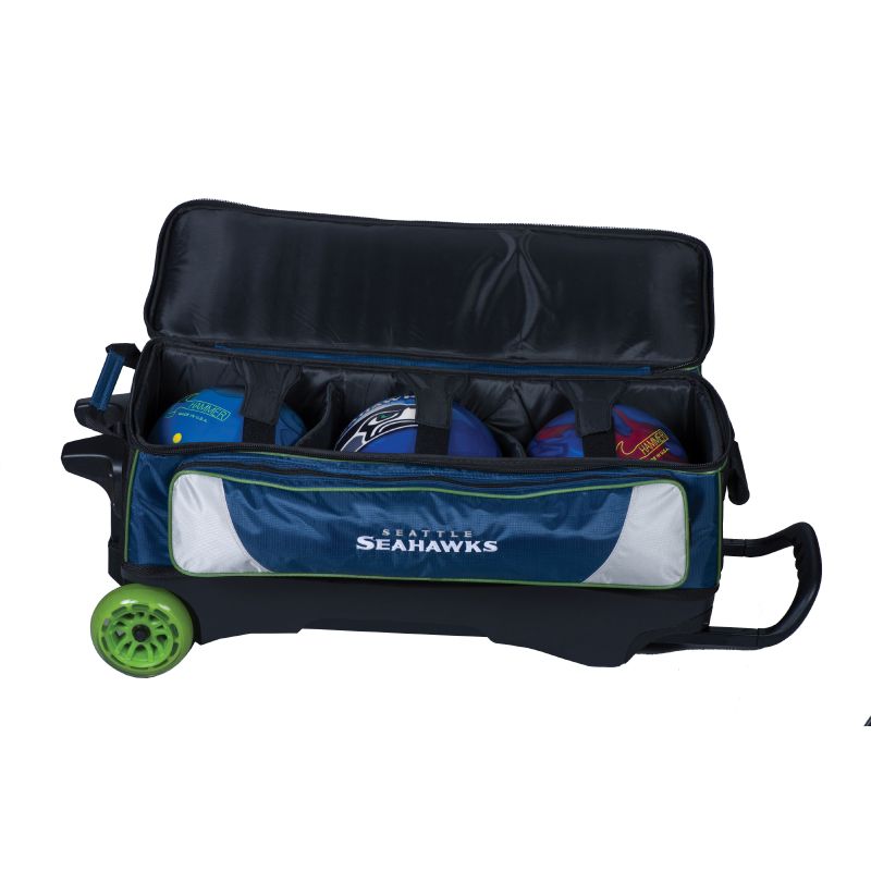 NFL 3 Ball Roller Bowling Bag Ball Detail