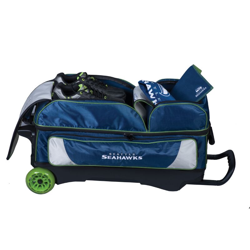 NFL 3 Ball Roller Bowling Bag Shoe Detail