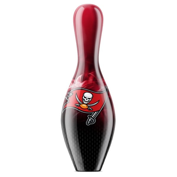 OnTheBall Tampa Bay Buccaneers On Fire bowling pin