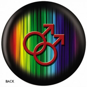 OnTheBall Alternative Lifestyle Men Bowling Ball Side 2