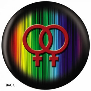 OnTheBall Alternative Lifestyle Women Bowling Ball Side 2