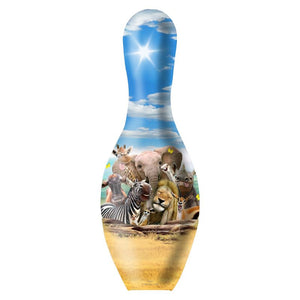 OnTheBall Animal Selfies African Animals Bowling Pin