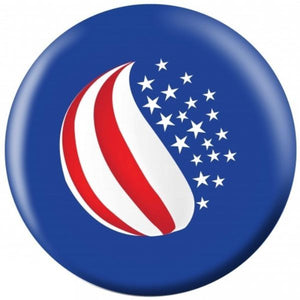 OnTheBall Americana American Flag Bowling Ball