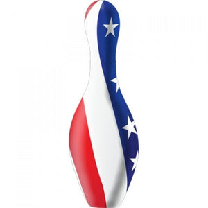 OnTheBall American Flag bowling pin