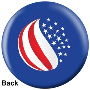 OnTheBall Americana God Bless the USA v1 Bowling Ball Side 2