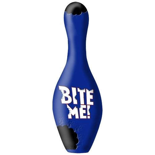 OnTheBall Bite Me bowling pin