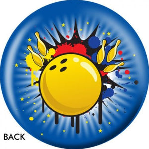 OnTheBall Bowling Fanatic Bowling Ball Side 2