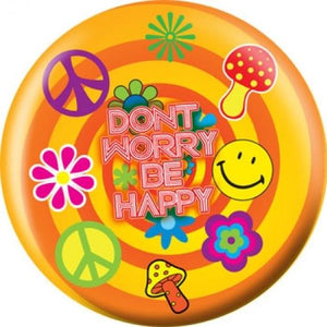 OnTheBall Don't Worry Be Happy Bowling Ball