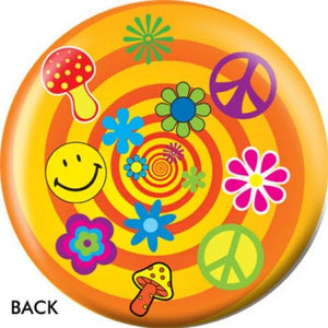 OnTheBall Don't Worry Be Happy Bowling Ball Side 2