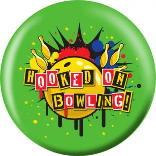 OnTheBall Hooked On Bowling Bowling Ball