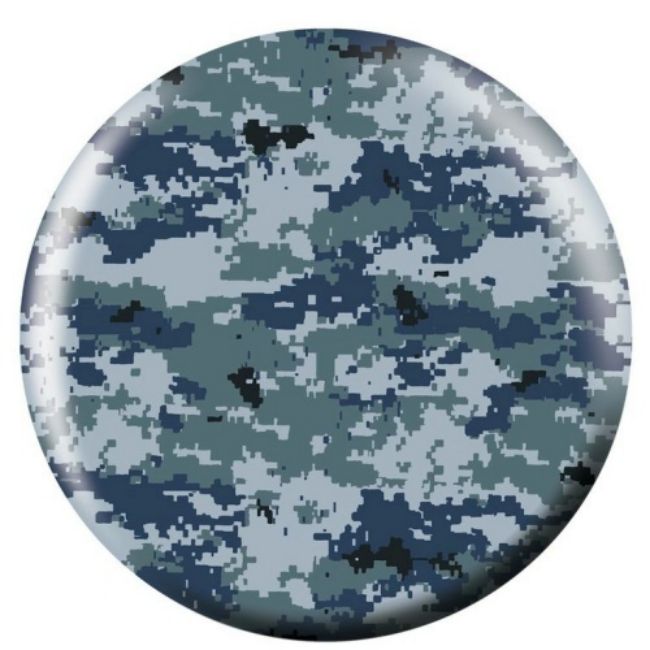 OnTheBall Camo Blue/Grey Bowling Ball