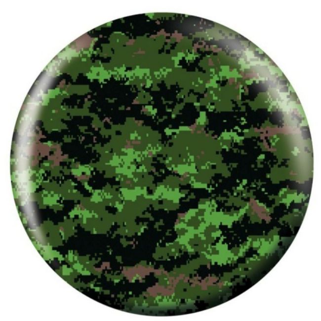 OnTheBall Camo Green Bowling Ball