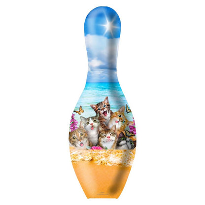 OnTheBall Animal Selfies Cats Bowling Pin