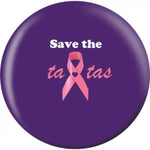 OnTheBall Save The Tatas Bowling Ball