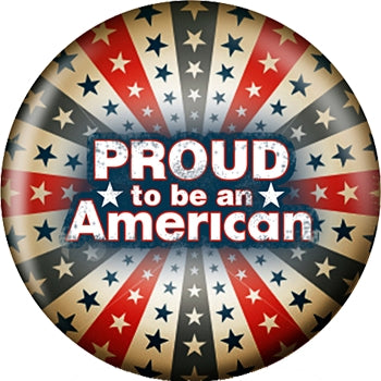 Proud To Be An American Custom Bowling Ball