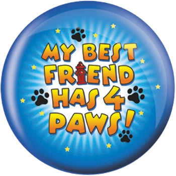 OnTheBall Dogs 4 Paws Custom Bowling Ball