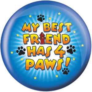 OnTheBall Dogs 4 Paws Custom Bowling Ball