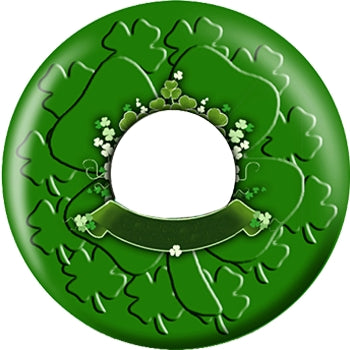 OnTheBall Kiss Me I'm Irish Custom Bowling Ball Side 2