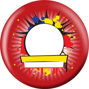 OnTheBall Will Bowl For Beer Custom Bowling Ball Side 2