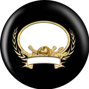 OnTheBall Bowling Awards Black Custom Bowling Ball