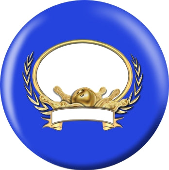 OnTheBall Bowling Awards Blue Custom Bowling Ball