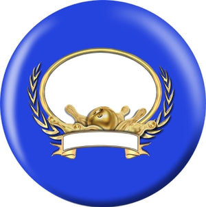 OnTheBall Bowling Awards Blue Custom Bowling Ball