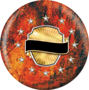 OnTheBall Bowling Awards Fire Custom Bowling Ball Side 2
