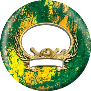 OnTheBall Bowling Awards Green Marble Custom Bowling Ball