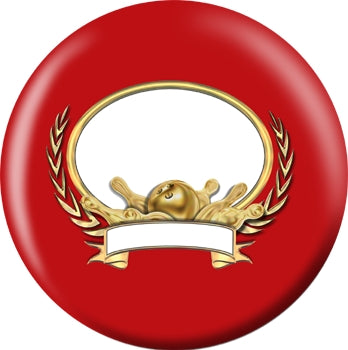 OnTheBall Bowling Awards Red Custom Bowling Ball