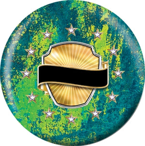 OnTheBall Bowling Awards Water Custom Bowling Ball Side 2