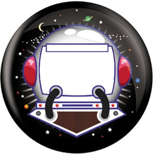 OnTheBall Astronaut Custom Birthday Bowling Ball