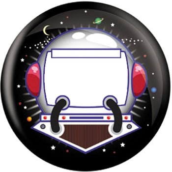 OnTheBall Astronaut Custom Birthday Bowling Ball